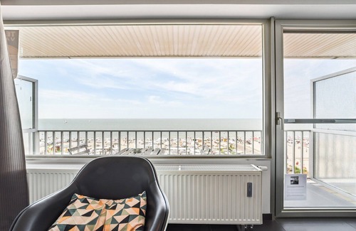 Blankenberge Apartamento | Apartamento frente al mar con vista al mar