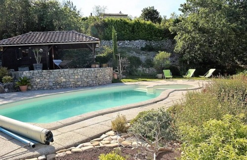 Chauzon Villa | Spacious villa with pool, garden and jacuzzi