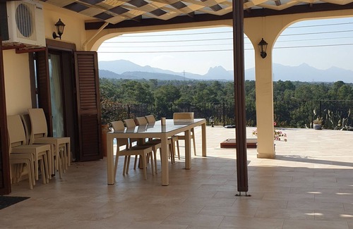 Kyrenia Villa | Spacious Villa With Private Pool, sea and Mountain View