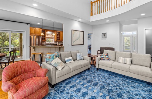 Brigands' Bay Casa | Spacious waterfront home with dock, outdoor shower, W/D, & fish-cleaning station