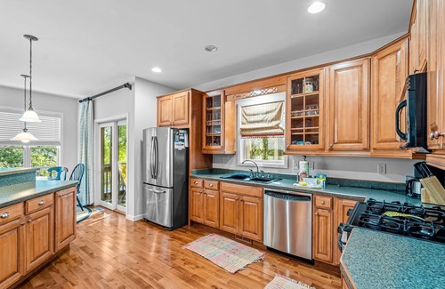 Brigands' Bay Casa | Spacious waterfront home with dock, outdoor shower, W/D, & fish-cleaning station