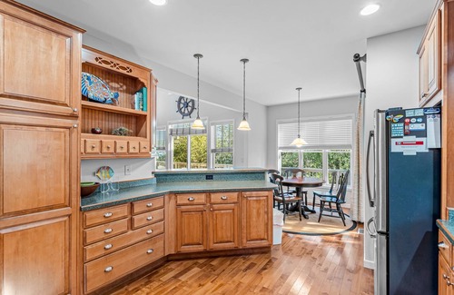 Brigands' Bay Casa | Spacious waterfront home with dock, outdoor shower, W/D, & fish-cleaning station