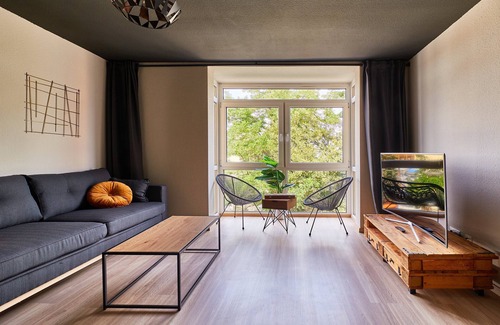 Friedrichstadt Apartamento | Spaciousliving Design Apartment - Central - Boxspringbett - Messe