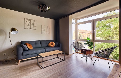 Friedrichstadt Apartamento | Spaciousliving Design Apartment - Central - Boxspringbett - Messe