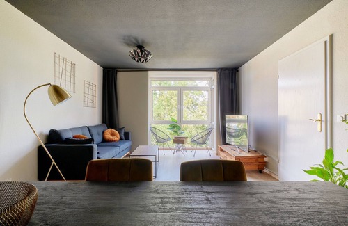 Friedrichstadt Apartamento | Spaciousliving Design Apartment - Central - Boxspringbett - Messe