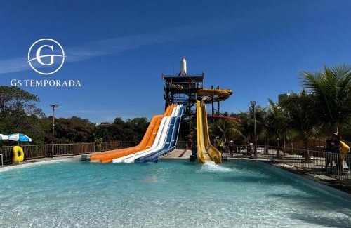 Prive das Caldas Apartamento | Spazzio diRoma com acesso ao Acqua Park