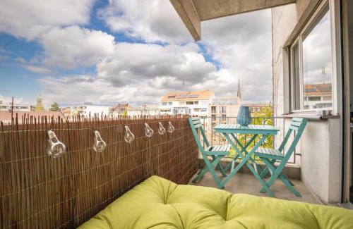 Matthaus Apartamento | Special BLUE TIGER Apartment Basel, Messe Kleinbasel 10-STAR