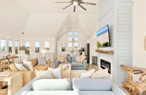 Salvo Casa | Special Sale! NEW Luxury Oceanfront 6BR, Heated Pool, Hot Tub, Game Room