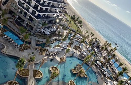 San Jose del Cabo Condominio | Spectacular 3 bedroom PH condo with massive terrace and panoramic ocean views .
