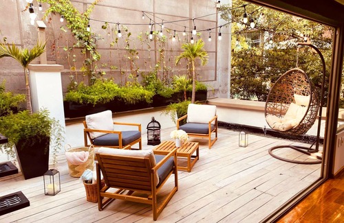 Granada Casa | Spectacular house in the heart of Polanco with with terrace and garden