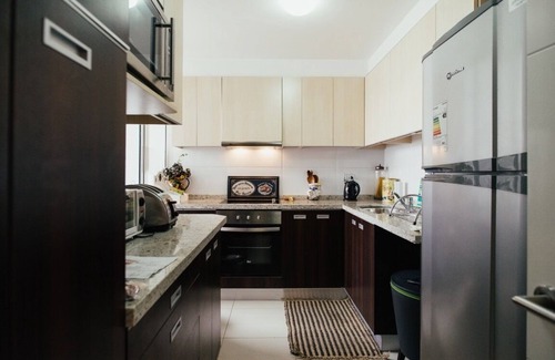 Vitacura Apartamento | Espectacular vista a la montaña de 1 dormitorio en Las Condes, cerca del Parque Arauco