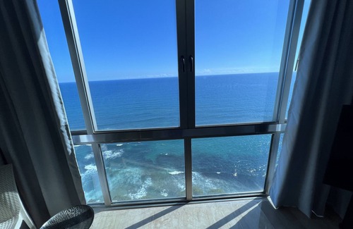 Santo Domingo Apartamento | Espectacular vista al mar en cómodo y moderno apto