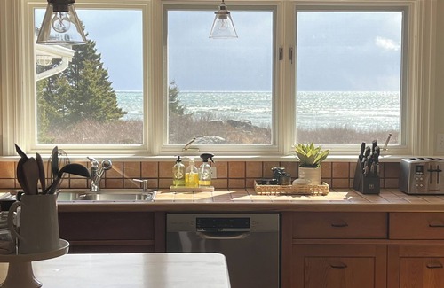 Cherry Hill Casa | Espectacular casa frente al mar cerca de Green Bay