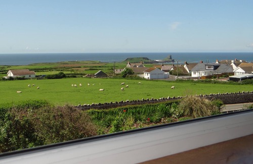 Rhossili Casa | Espectaculares vistas al mar desde el recientemente renovado de 4 dormitorios casa de vacaciones