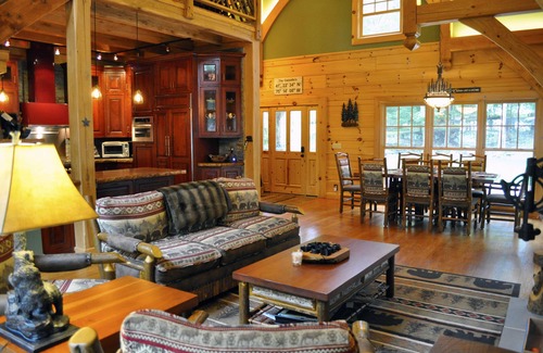 Greentown Casa | Espectacular Timber Frame Lodge