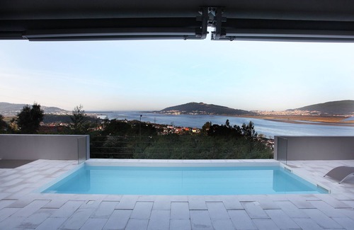 Seixas Villa | Espectacular vista del río, el mar y España. Magnífica capa de sol !!