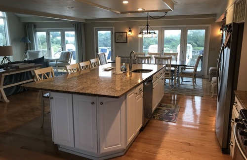 West Yarmouth Casa | Frente al espectacular casa con muelle privado y la sal Playas