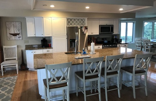 West Yarmouth Casa | Frente al espectacular casa con muelle privado y la sal Playas
