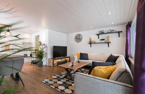 Engelberg Apartamento | Spirit Apartments - Balkon - Bergsicht - Parkplatz