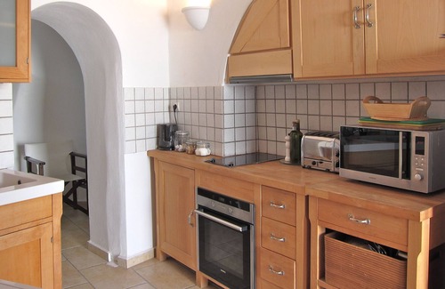 Pyrgos Casa | Casa tradicional restaurada de Spiti Stelios con vistas impresionantes
