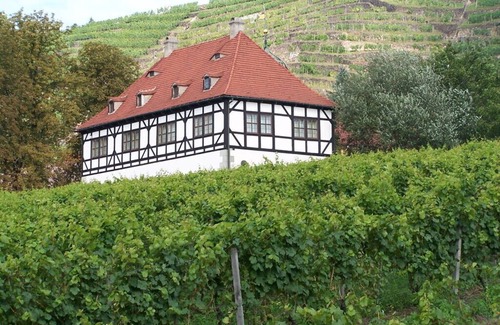 Radebeul Casa | "Spitzhausblick" in het Huis Felix