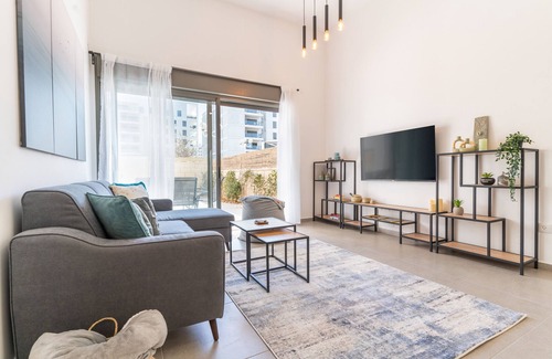 Nahariya Apartamento | Splendid Achziv Garden Apartment