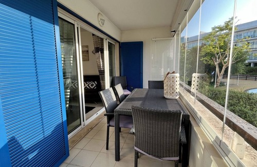 Telheiro Apartamento | Apartamento Lagos Marina 100m2 GRATIS WIFI / PISCINA GRATIS, AIRE ACONDICIONADO.