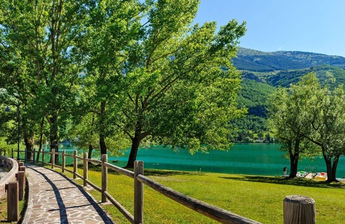 Scanno Casa | Espléndida casa de vacaciones en Scanno con terraza