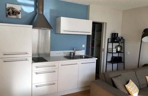 Benodet Apartamento | Espléndida vista al mar apartamento de 30 metros de la playa bénodet
