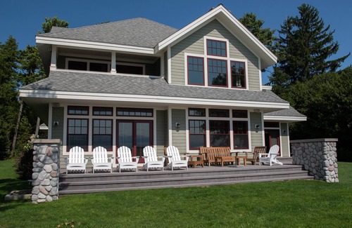 Northport Cabaña | Splendid Cottage Marco de madera - Sandy Beach Grand Traverse Bay