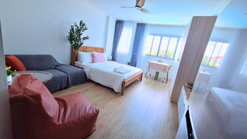 Nong Kae Apartamento | Sport villa Hua Hin Room 225, Studio room with Kitchenette and pool view