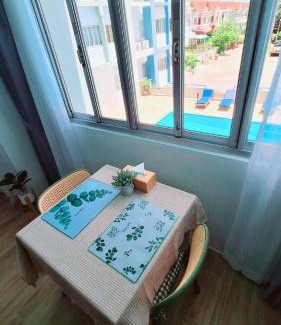 Nong Kae Apartamento | Sport villa Hua Hin Room 225, Studio room with Kitchenette and pool view