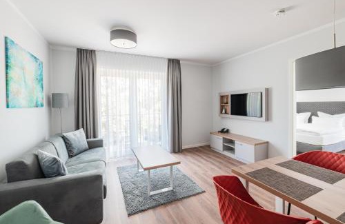 Neuruppin Apartamento | Sporthotel Neuruppin - Apartmenthaus mit Ferienwohnungen
