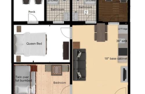 Holderness Casa | Squam Waterfront 2 bed 2 bath (Suite 3)