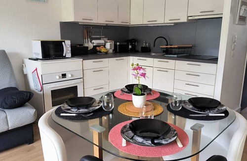 Saint-Cyprien Plage Apartamento | St Cyprien moderno y luminoso nivel de jardín