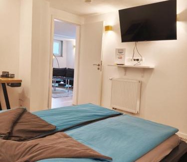 Burgeresch Apartamento | Stadtnaher heller Souterrain
