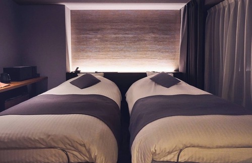 Oita Hotel | Standard 1 night without meals3rd and 4th floors JapaneseWestern style twin room / Oita Ōita