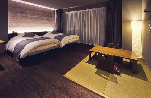 Oita Hotel | Standard 1 night without meals5th and 6th floors JapaneseWestern style twin room / Oita Ōita