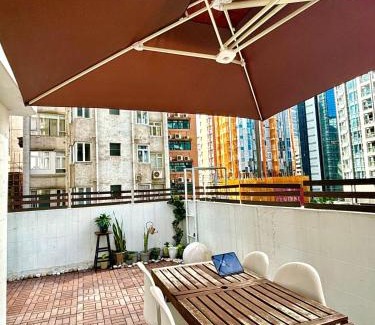 Sheung Wan Apartamento | Standard studio Room with RoofTop near LKF central