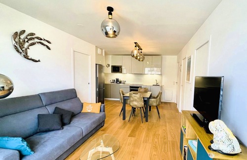 Deauville City Centre Apartamento | Standing, Centre, 2 Sdb 2 WC, Balcon, Parking