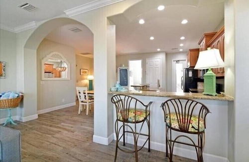 Bradenton Beach Villa | Starfish West- Beautiful Villa with amazing sunset, private heated pool and a few steps to the beach