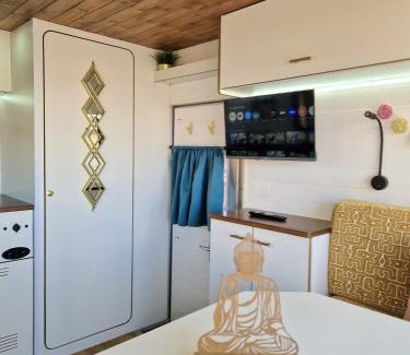 El Medano Otro | Static Camper in front of the Sea
