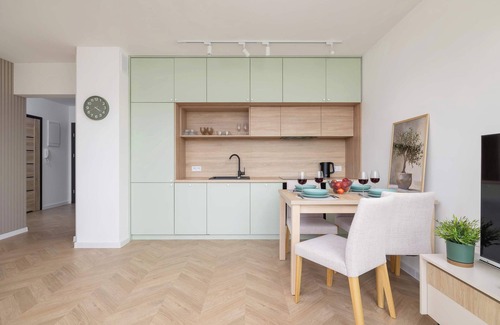 Zywiec Apartamento | Stawy 26 | Żywiec | Pastel Apartment | Parking