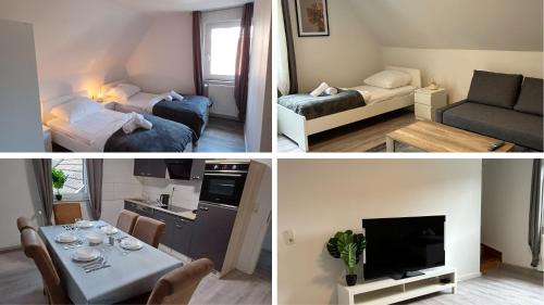 Liesborn Apartamento | Stay Nest Komfort Ferien- und Monteurwohnungen Küche-Garten