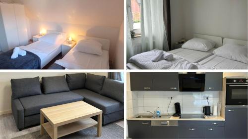 Liesborn Apartamento | Stay Nest Komfort Ferien- und Monteurwohnungen Küche-Garten