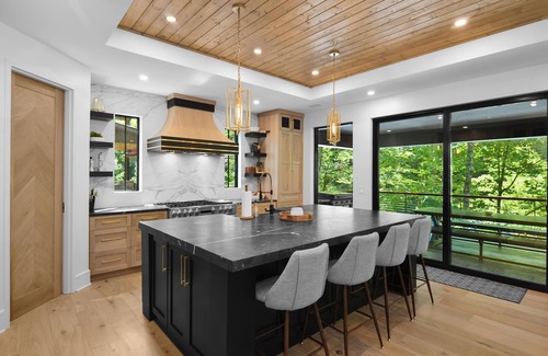 Nantahala Casa | Stay on the Nantahala River - luxury home in Bryson city NC.