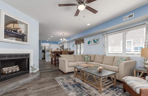 Dewey Beach Casa | Stay Play Dewey - 4Br + 4bath Ocean View TH - Perfect for 2 Families!!