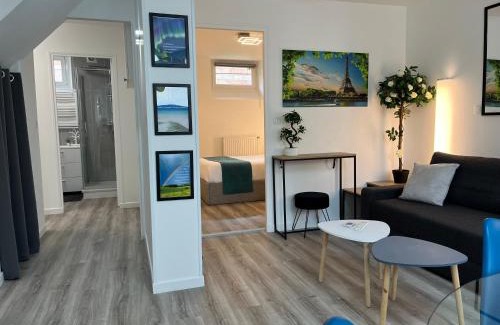 Croissy-Beaubourg Apartamento | Stay & Smile Croissy, 2 parkings