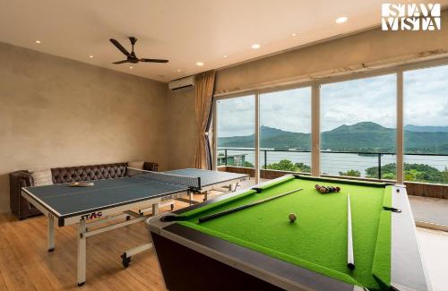 Lonavala Villa | StayVista at La Belleza with Infinity Pool & Lake View Alfresco Dining