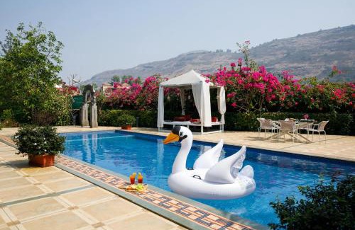 Kune Village Villa | StayVista's Le Sutra Great Escapes - 5BR - Geometrica - Artistic Rooms, Mountain View, Pool, and Gazebo Retreat
